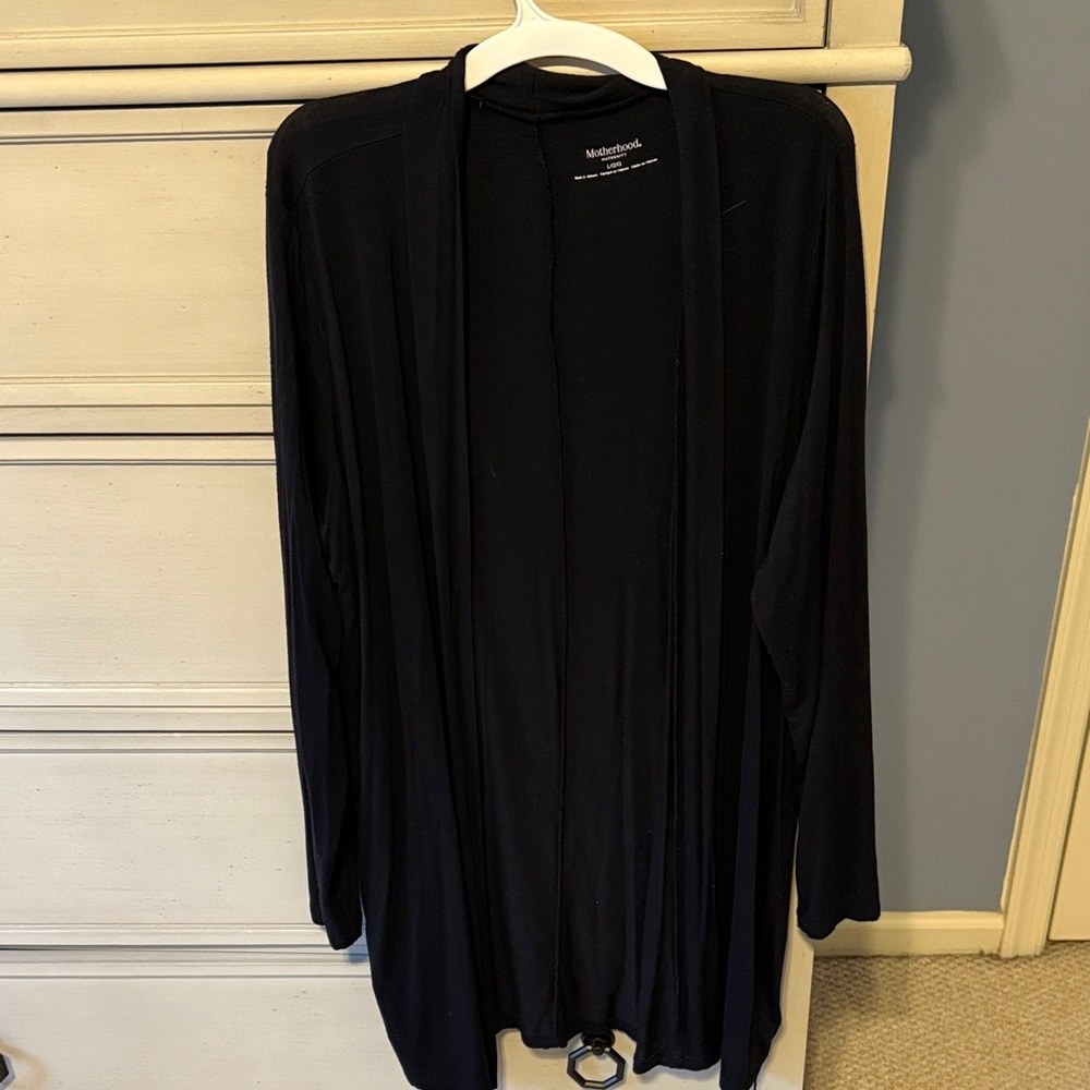 Motherhood Maternity Black cardigan